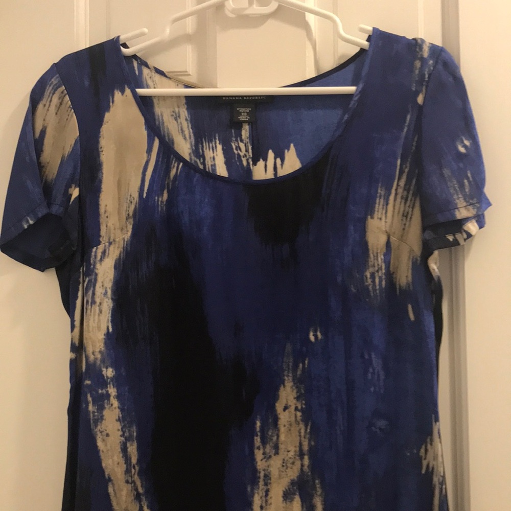 Banana republic silk shirt